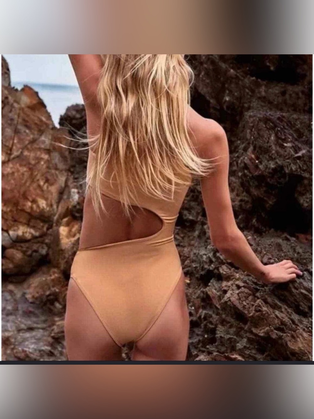 Beach Riot Celine Ribbed One-Piece Swimsuit - Picture 2 of 5